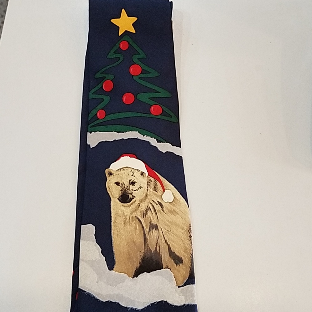 New Christmas self-tie long tie